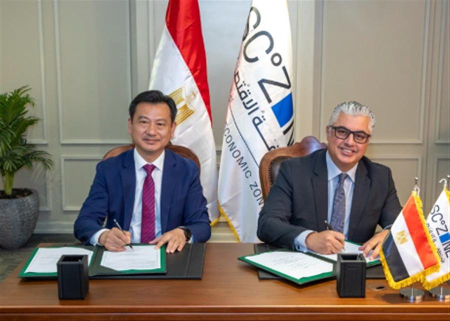 توقيع عقد مشروع صيني ضخم لإنتاج المنسوجات والملابس الجاهزة بمنطقة القنطرة غرب الصناعية