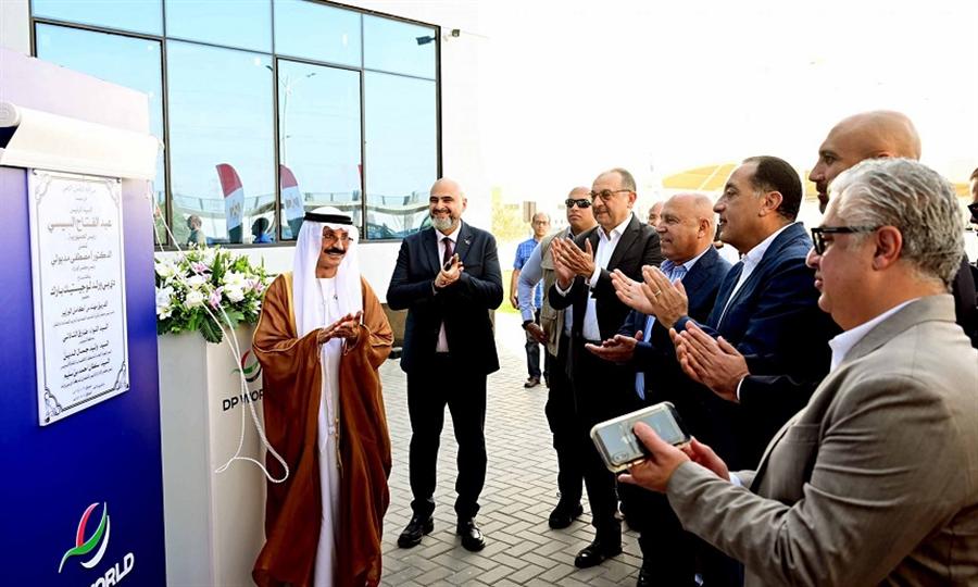 افتتاح مشروع موانئ دبي العالمية مصر للخدمات اللوجستية بالسخنة باستثمارات 85 مليون دولار