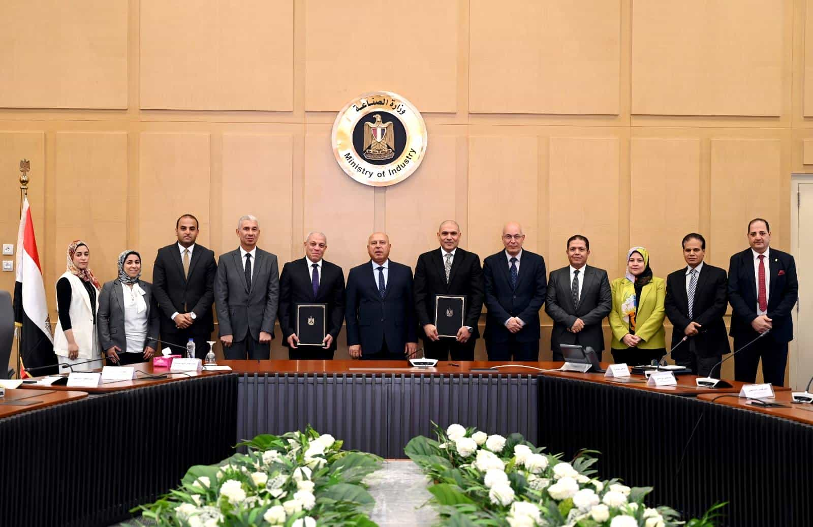  Signing of a cooperation protocol between the Executive Authority for Industrial Projects and the Upper Egypt Development Authority