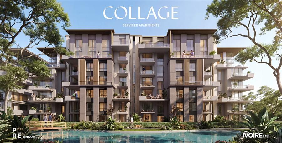 PRE Group launches "Collage" serviced apartments in Ivoire East in New Cairo
