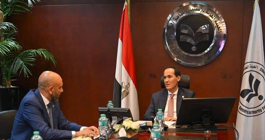 هيئة الاستثمار تبحث فرص جديدة مع موانئ دبي العالمية لدعم توسعاتها بمصر