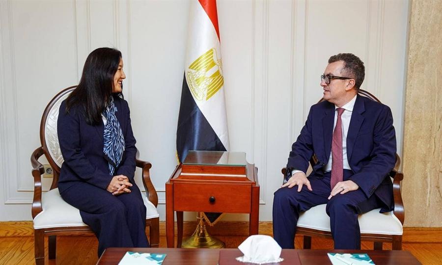 وزير التخطيط يبحث مع برنامج الأمم المتحدة الإنمائي التعاون في الطاقة والتحول الرقمي