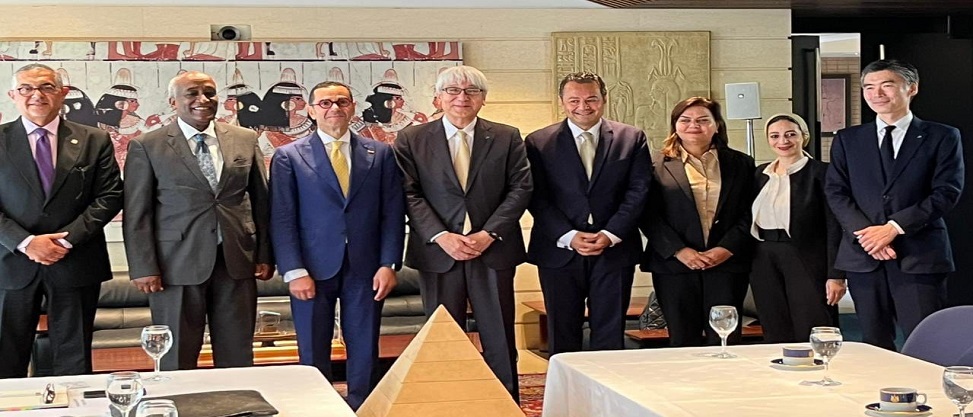 الخطيب يعرض فرص الاستثمار المصري أمام 4 من عمالقة الصناعة اليابانية