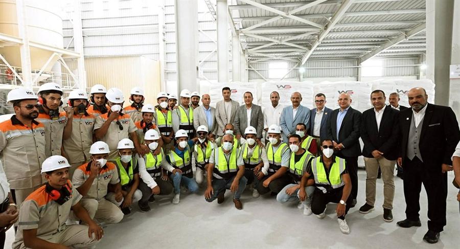 مدبولي يفتتح مصنع لإنتاج كربونات الكالسيوم باستثمارات 5 ملايين دولار في السخنة