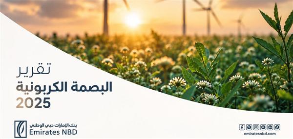 الإمارات دبي الوطني مصر يُصدر تقريره الثالث للبصمة الكربونية