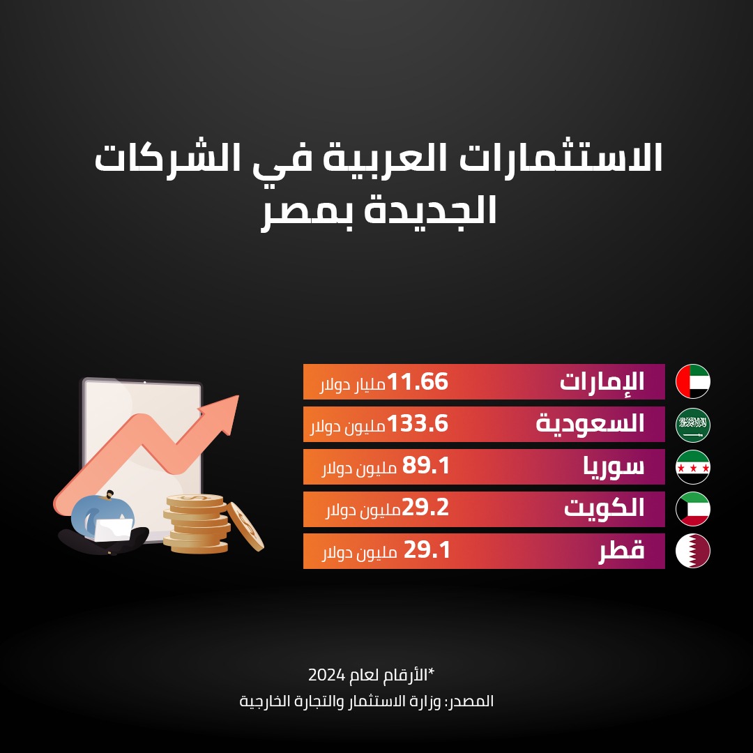 الاستثمارات العربية في الشركات